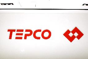 TEPCO Holding sign and logo